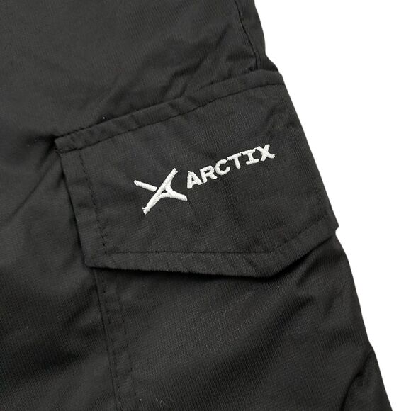Arctix Ski Snow Cargo Pants Womens Small Black Ankle Zip Insulated Snowboarding - Picture 7 of 12